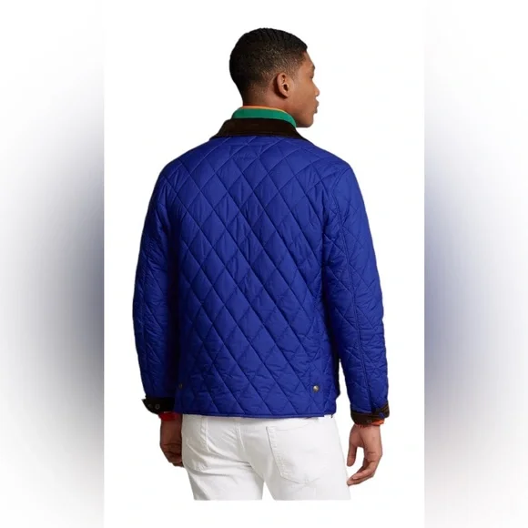 NWT! Men's Polo Ralph Lauren Water-Repellent Quilted Jacket - Picture 3 of 4